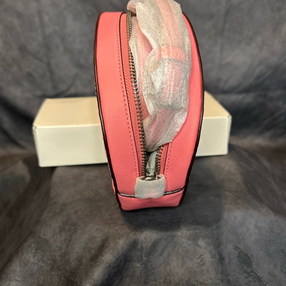 Coach Mini Serena Crossbody in Signature Leather- Pink Lemonade - Picture 5 of 13